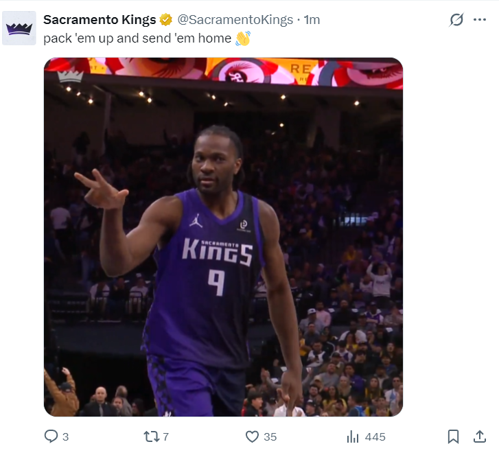 开云体育-湖人两旧将扎心佩林卡！威少22+7+5+4三分 蒙克26+8+7三分